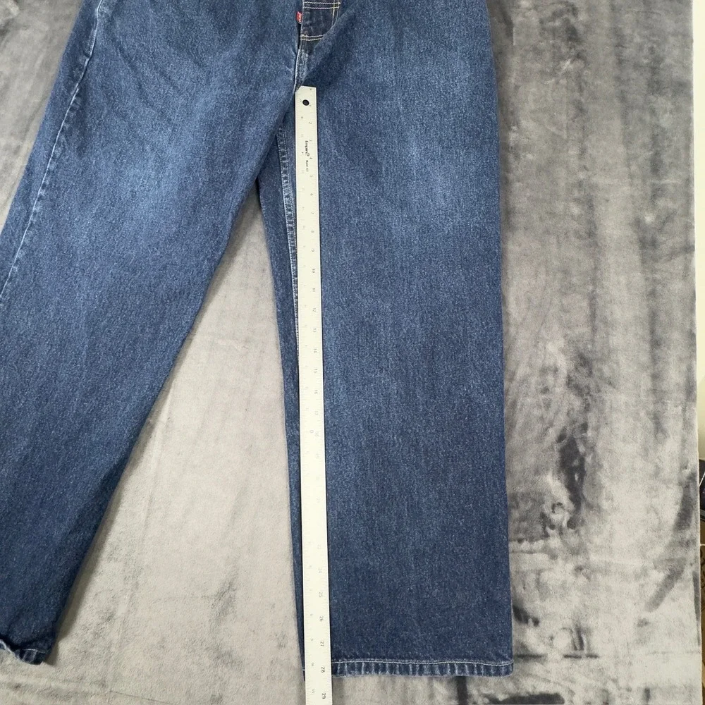 Ecko Unltd Jeans Mens 34 Blue Baggy Wide Leg Skate Denim Vintage 90s Y2K